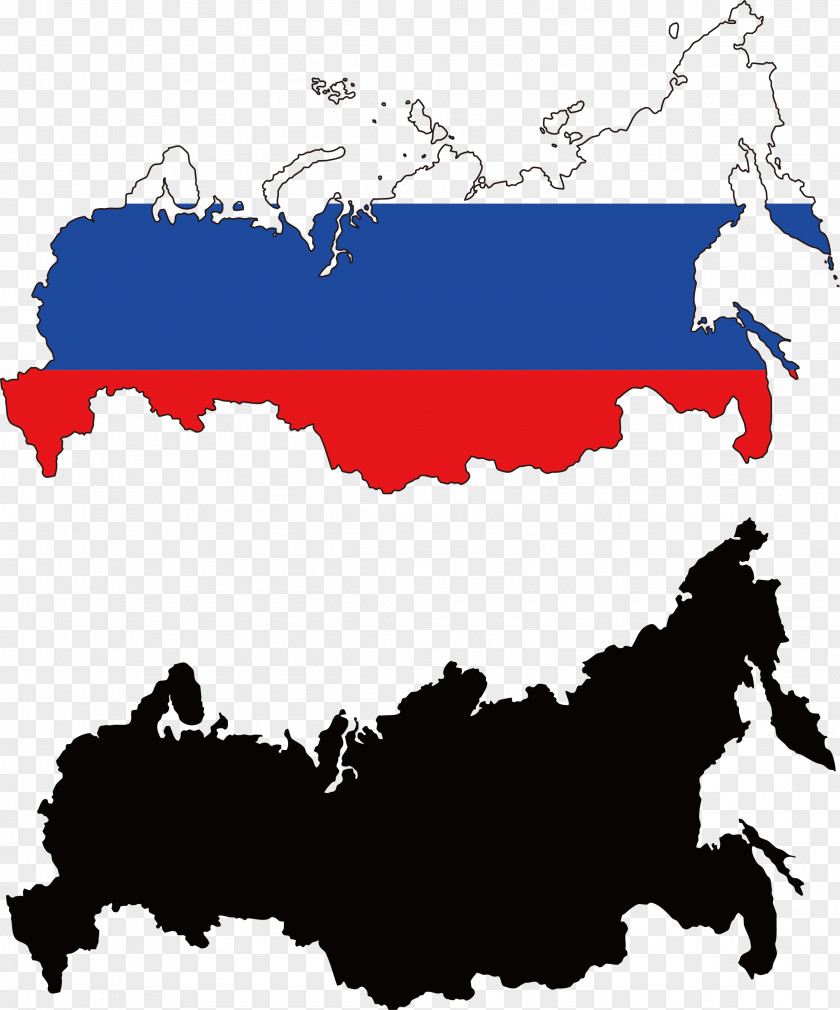 Country Map Flag Of Russia Royalty-free PNG