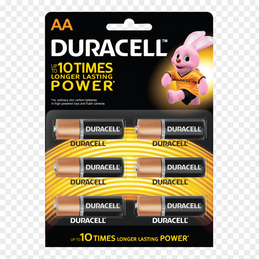 Duracell AAA Battery Alkaline Nine-volt PNG