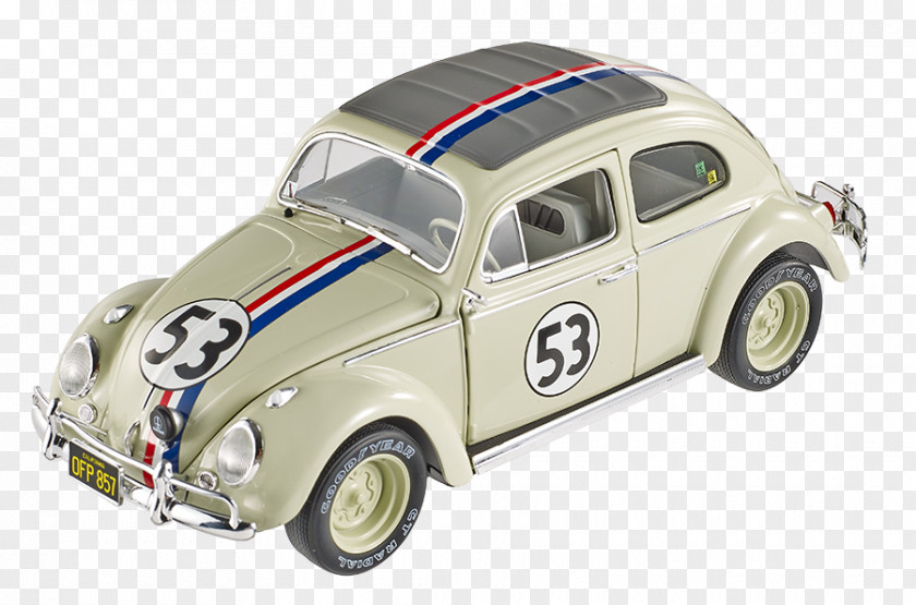 Herbie Volkswagen Beetle Car Die-cast Toy PNG