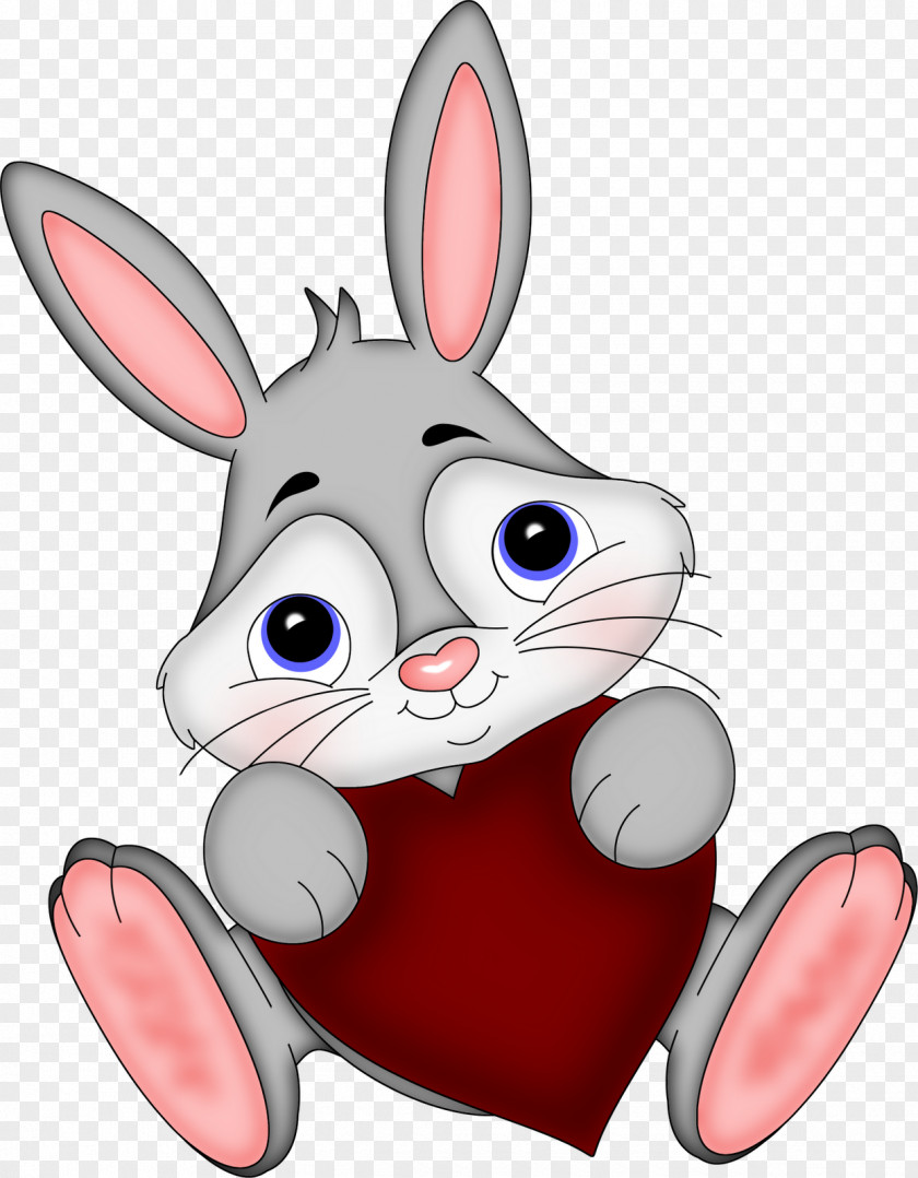 Rabbit Domestic Hare Easter Bunny Whiskers Clip Art PNG
