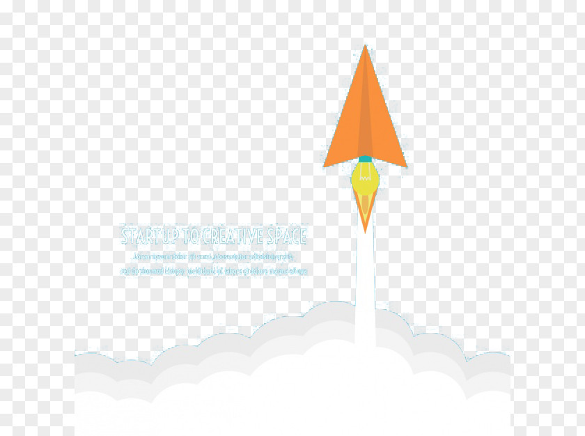 Business Style Rocket Design Sky Computer Wallpaper PNG