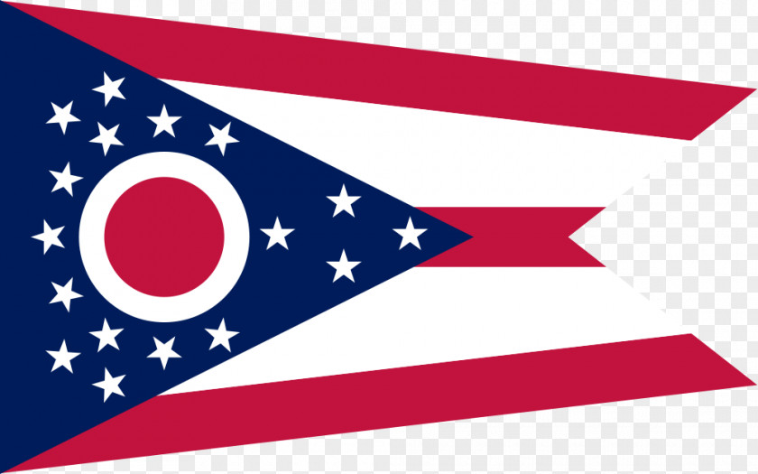 Flag Outline Of Ohio The United States State PNG