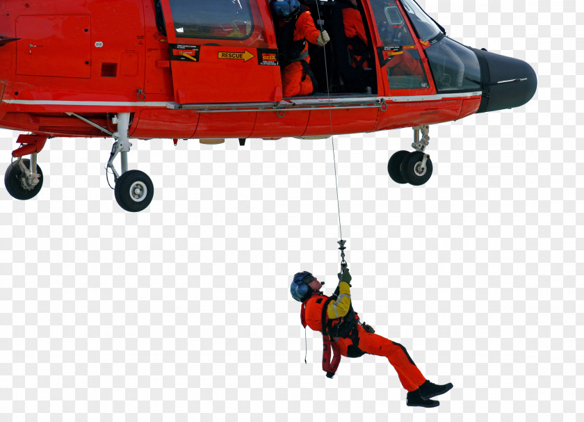 Helicopter Rescue Air-sea Firefighter Coast Guard PNG