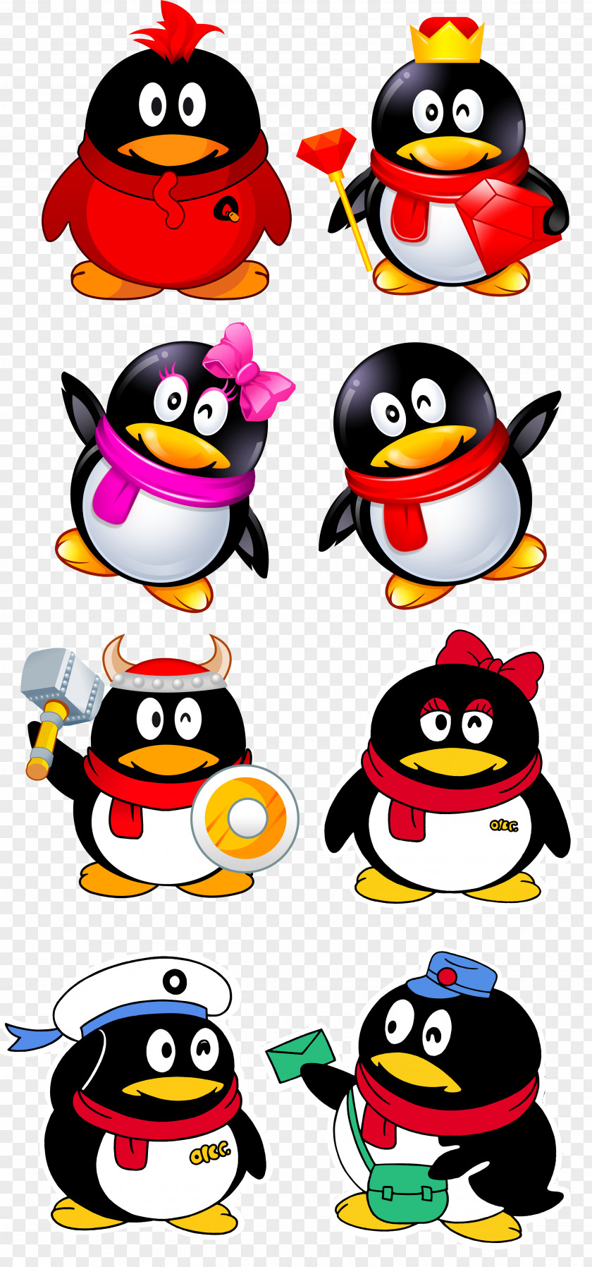 Penguin Tencent QQ Icon PNG
