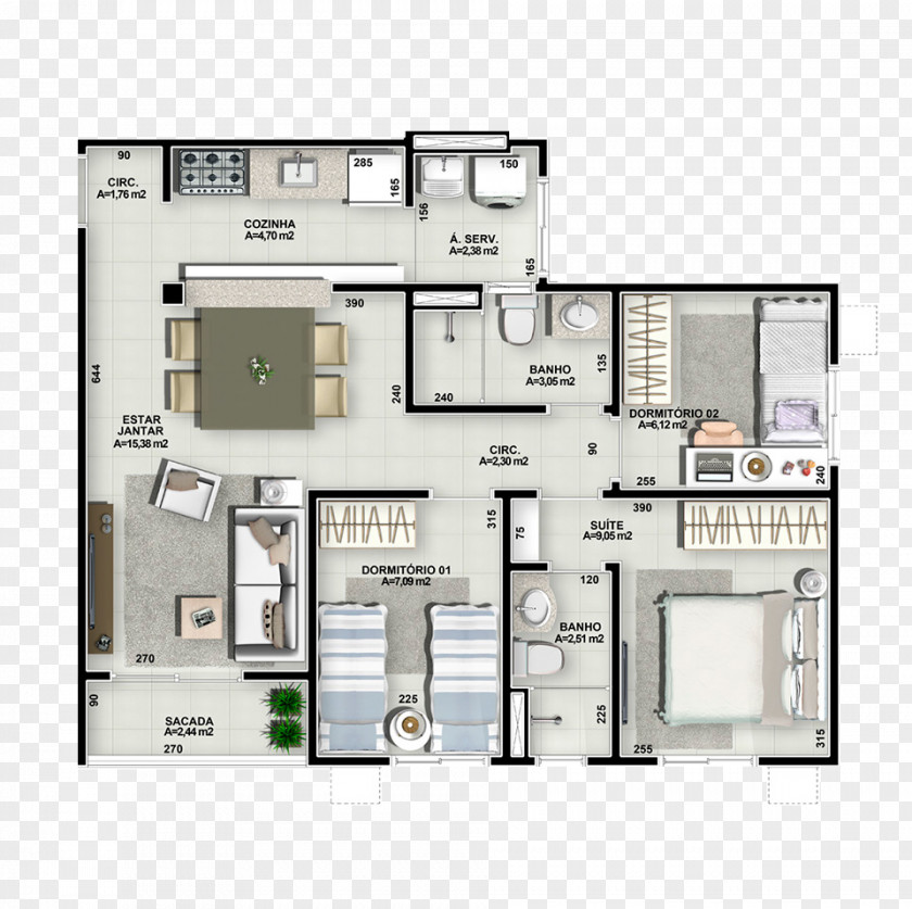 Plantão De Vendas Apartment SuiteApartment Floor Plan Residencial Valle Das Palmeiras PNG