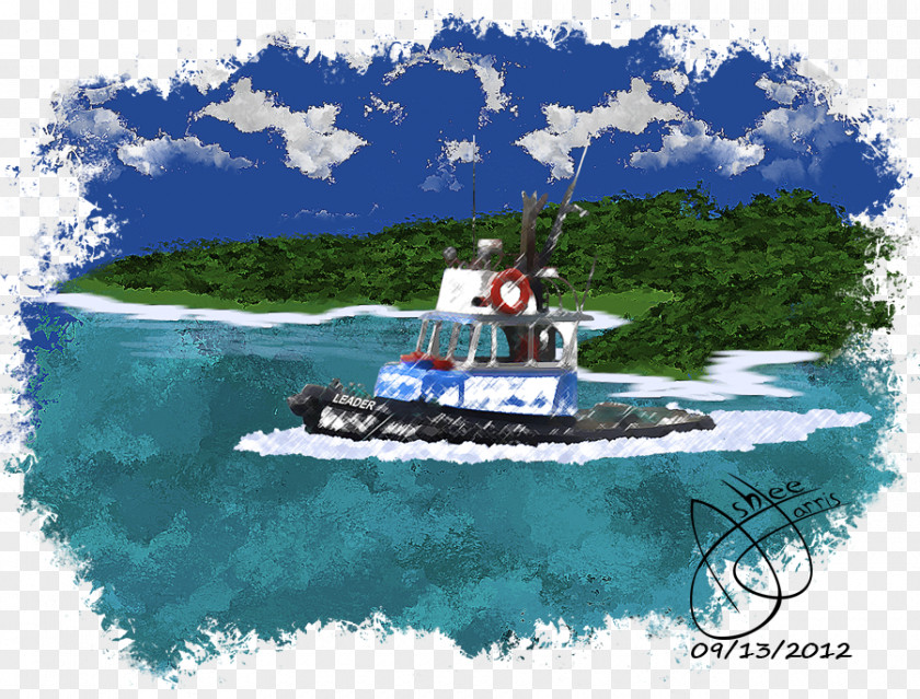 Boat Waterway Plant Community Water Resources Inlet PNG