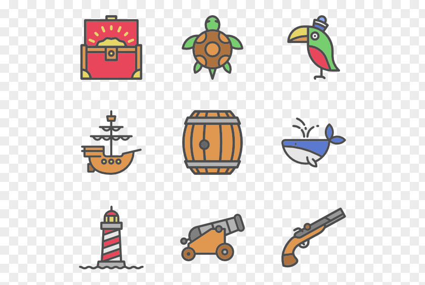 Jolly Piracy Clip Art PNG