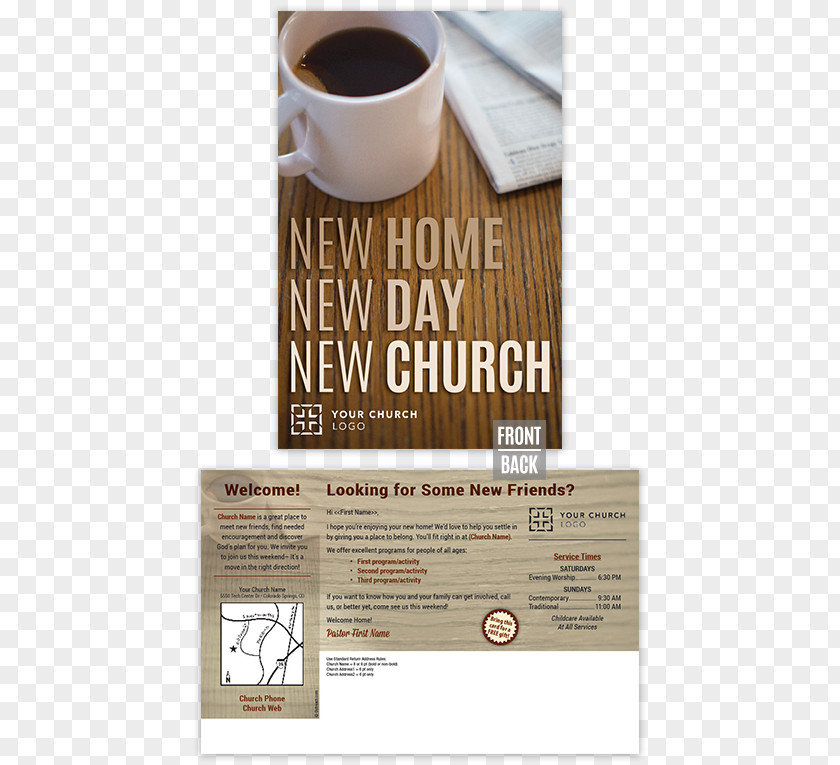Church Marketing Coffee Cup Brand Font PNG
