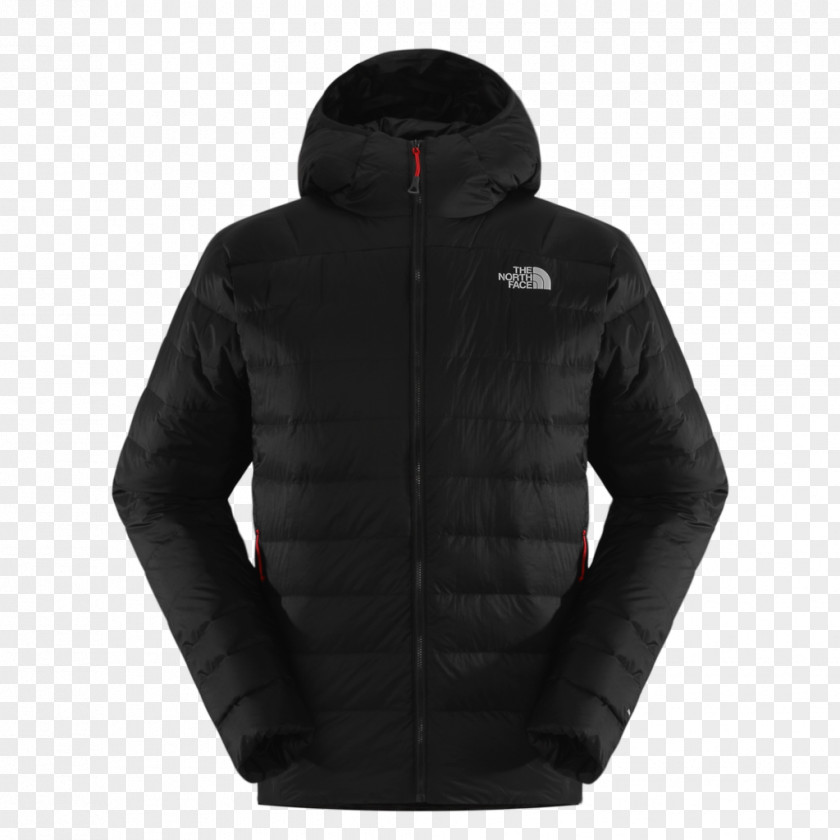 Face Black Jacket With Hood Hoodie Sweater Parca Clothing PNG