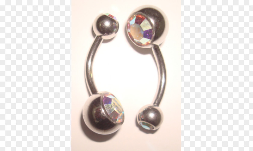 Jewellery Earring Body Silver Gemstone PNG