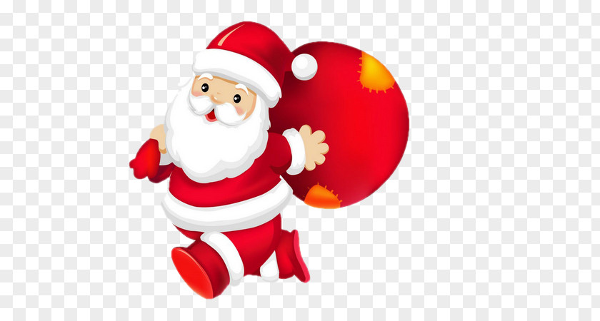 Santa Claus Christmas Desktop Wallpaper Lace Wig PNG