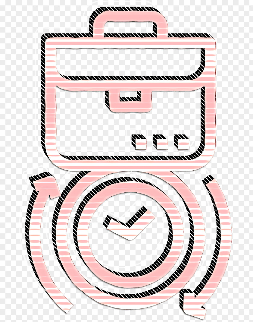 Work Icon Clock Business And Commerce PNG