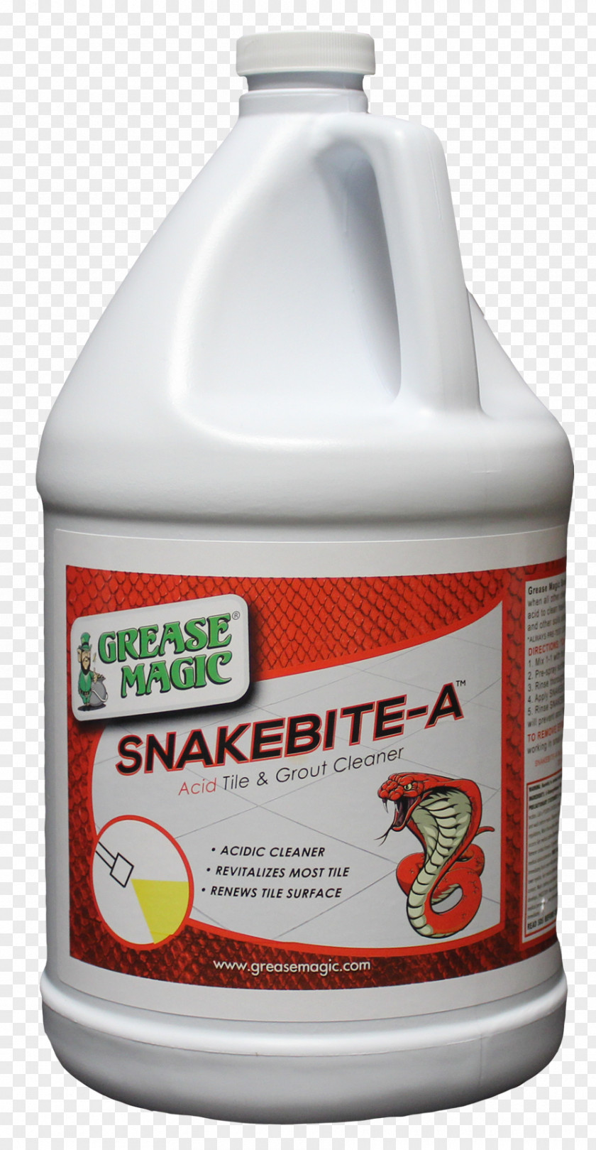 Grease Grout Tile Cleaning Cleaner Snakebite PNG