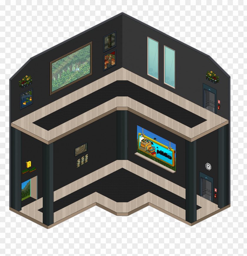 House Habbo Cafe Apartment Hall PNG