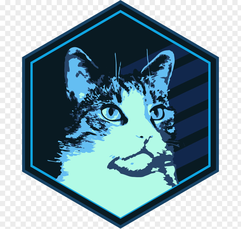 Ingress Game Whiskers Badge PNG