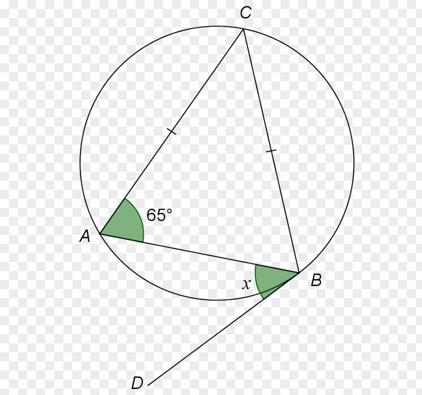 Angle Triangle Point Circle Mathematics PNG