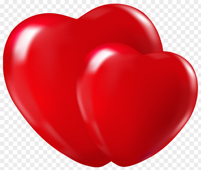 Double Hearts Heart Clip Art PNG