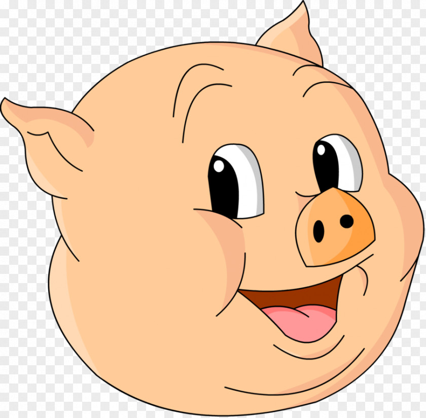 Fat Porky Pig Cartoon Looney Tunes Character PNG