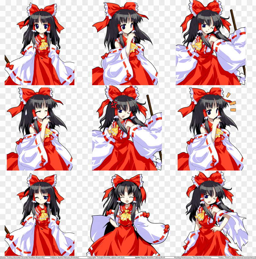 Sprite Scarlet Weather Rhapsody Touhou Hisōtensoku Hopeless Masquerade Immaterial And Missing Power The Embodiment Of Devil PNG