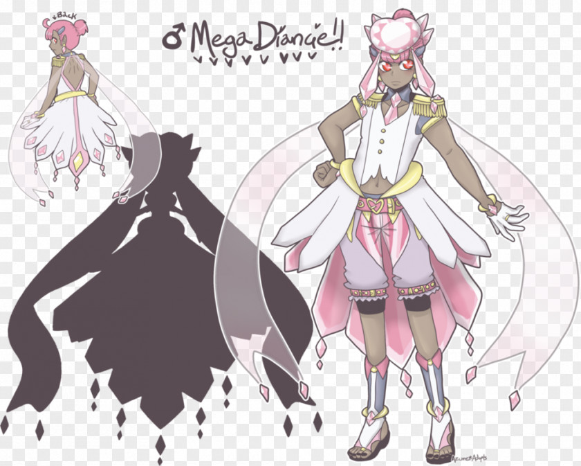 B Boy Diancie Pokémon Omega Ruby And Alpha Sapphire Sun Moon Moe Anthropomorphism PNG