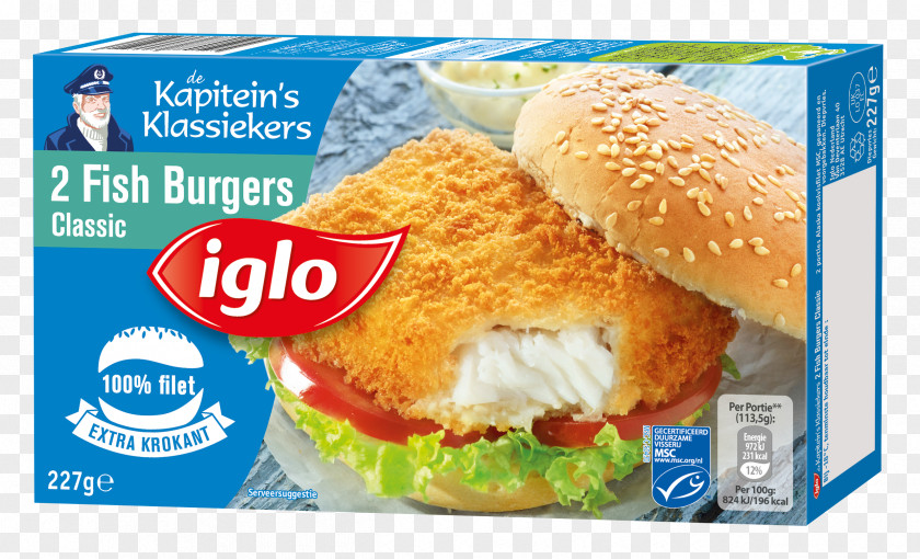Fish Breakfast Sandwich Finger Iglo Fast Food Slider PNG