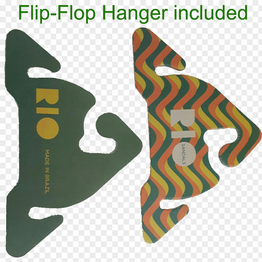Flipflop Green Font PNG