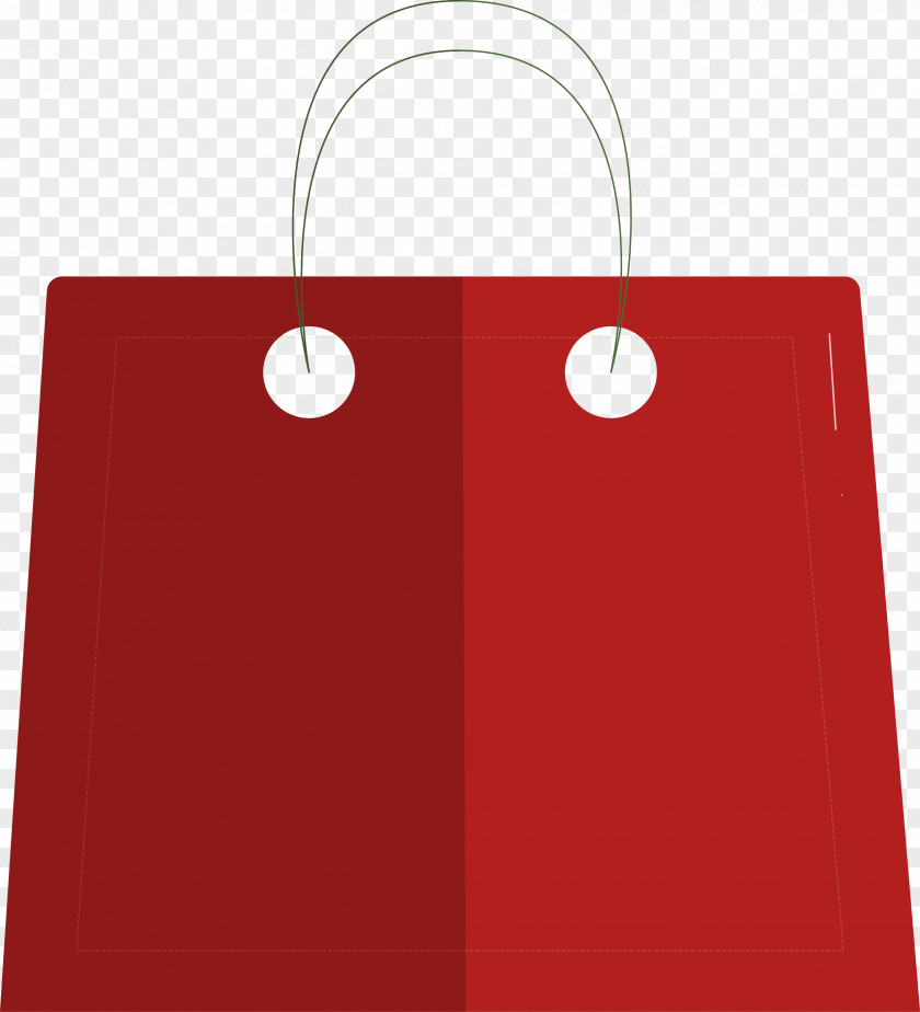 Handbag Rectangle Christmas Shopping Bag PNG