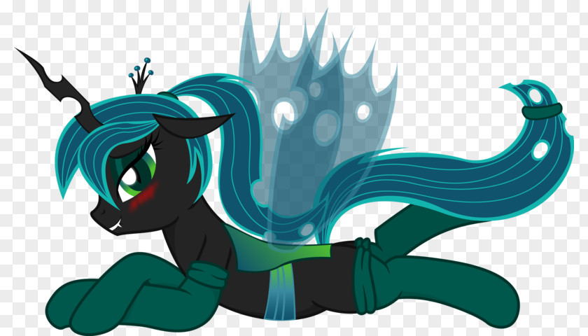 Horse Pony Princess Celestia Queen Chrysalis Dragon PNG