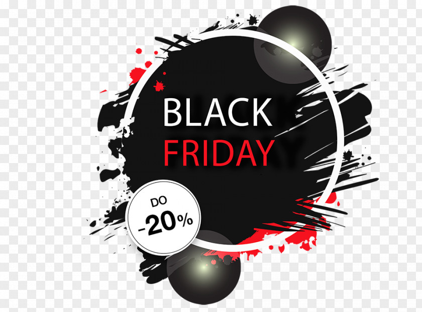 Black Friday Graphic Design PNG