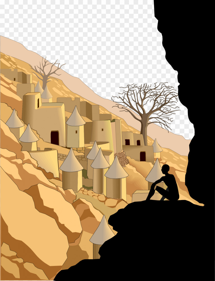 Castle On The Hill Xara Architecture Building Clip Art PNG