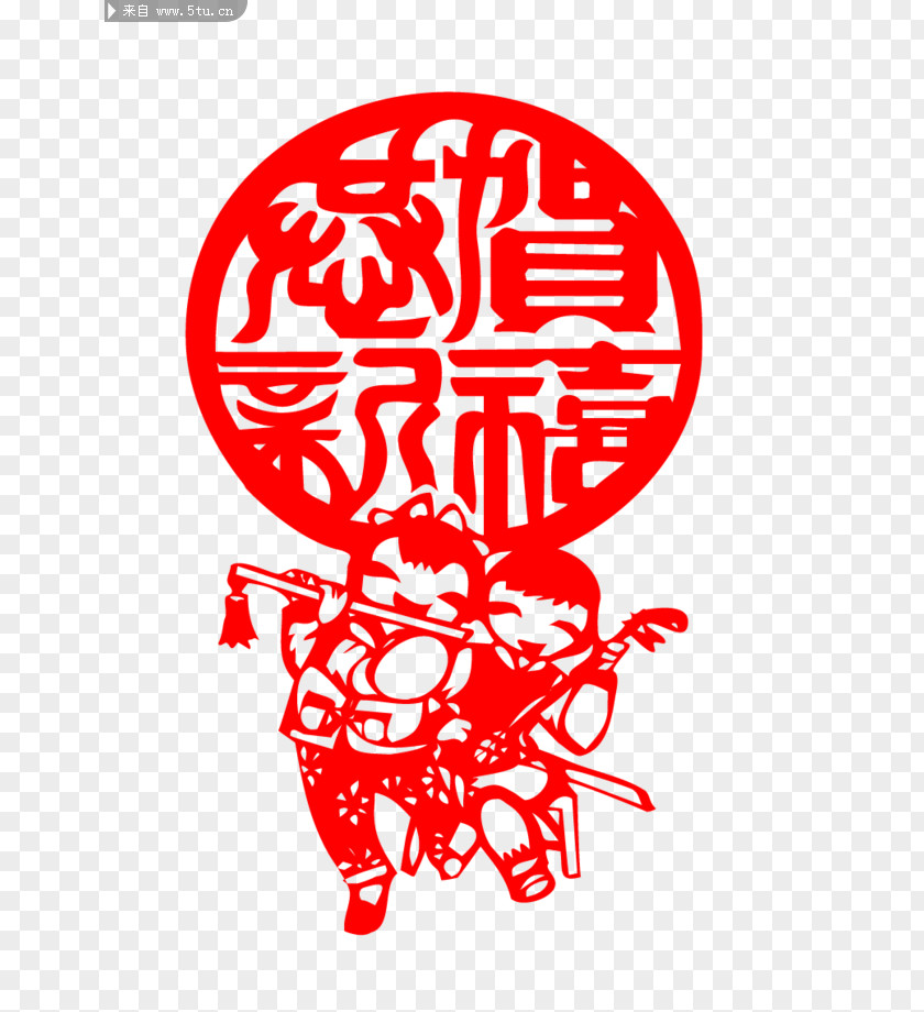 Chinese New Year Papercutting PNG