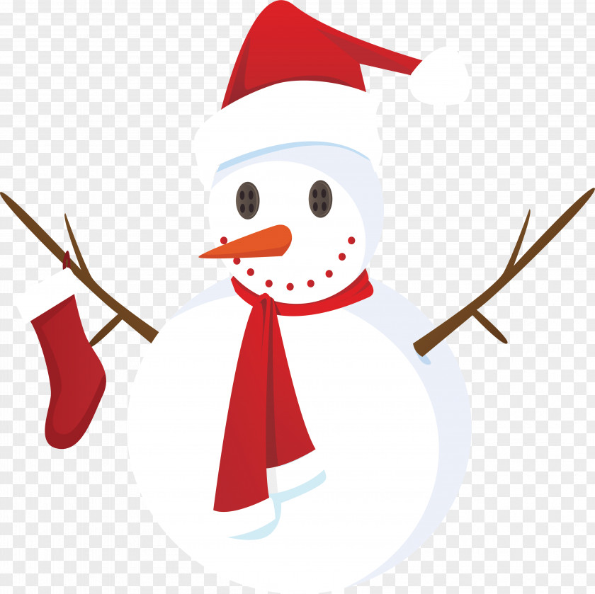 Christmas Snowman Design Santa Claus Card Greeting PNG