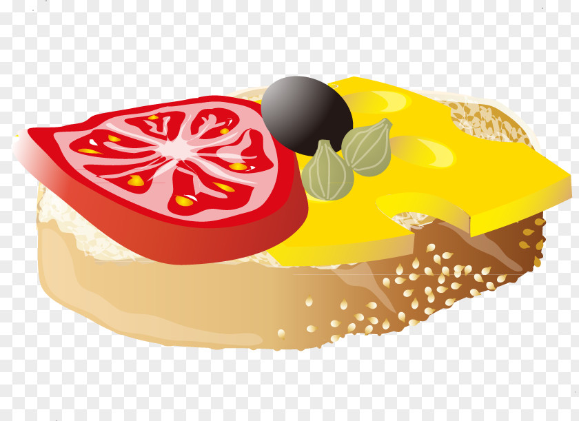 Fruit Cake Fast Food Hamburger Cheeseburger PNG