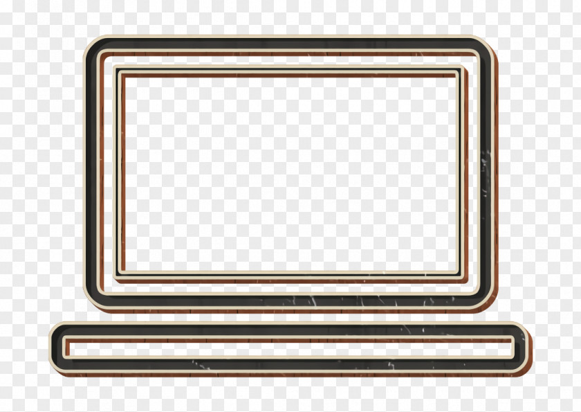Laptop Icon Line PNG