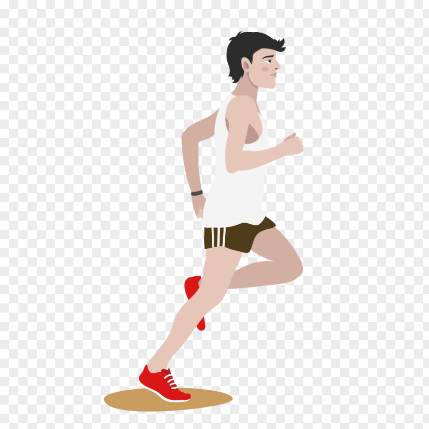 Man Running Motion PNG