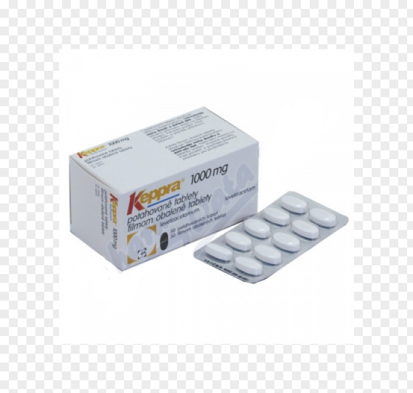 Tablet Levetiracetam Pharmaceutical Drug Epilepsy Prescription PNG