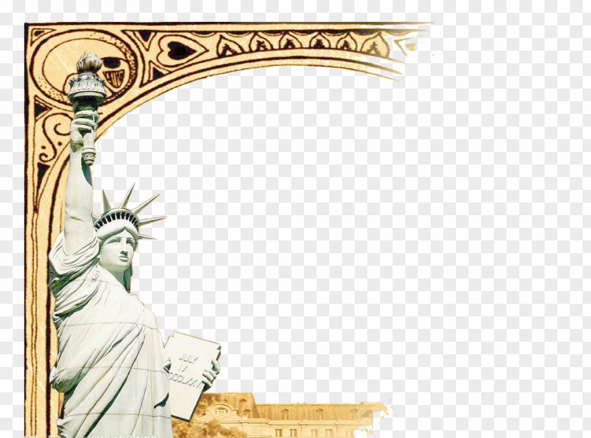 American Statue Of Liberty Background Material Graphic Design Illustration PNG