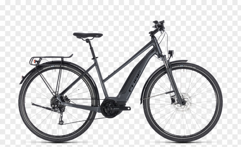Bicycle Electric Hybrid Vehicle Cube Bikes CUBE Touring One 500 (2018) PNG
