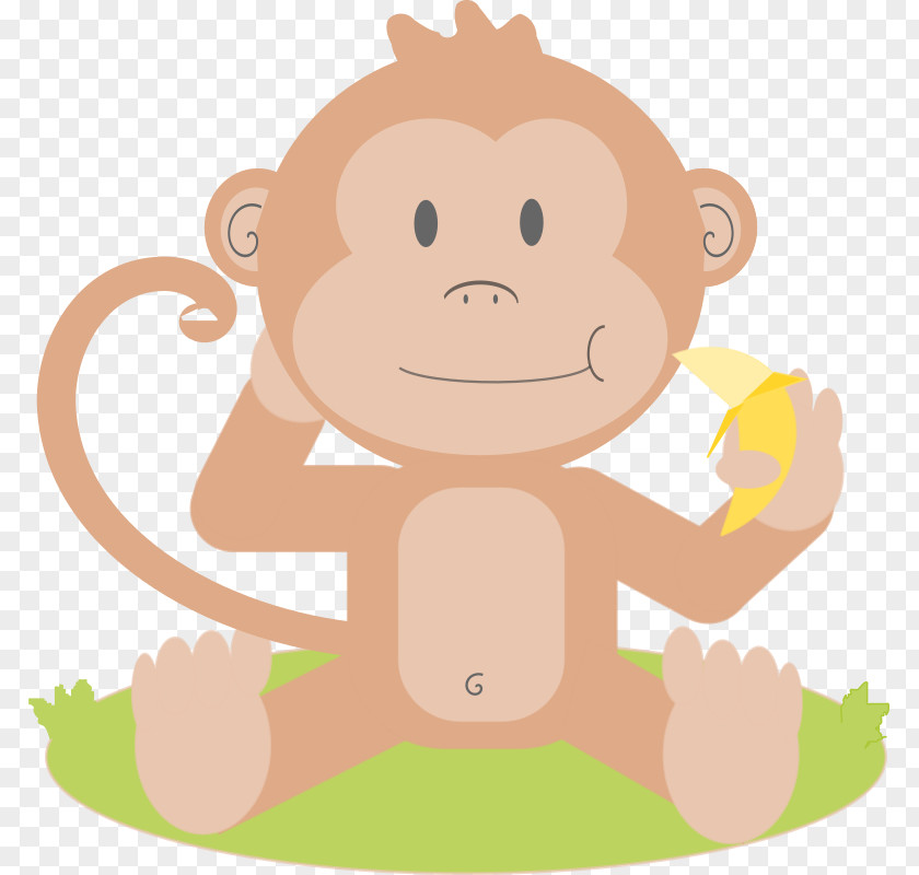 Chimpanzee Baby Monkeys Primate Clip Art PNG