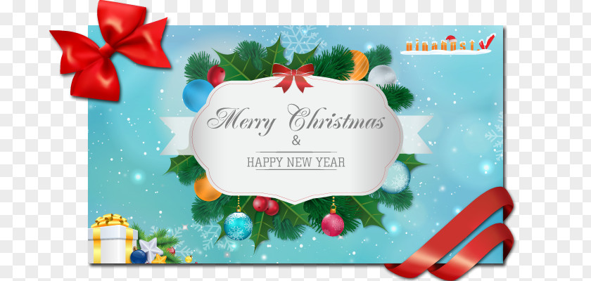 CHUC MUNG Christmas Ornament Greeting & Note Cards Font PNG