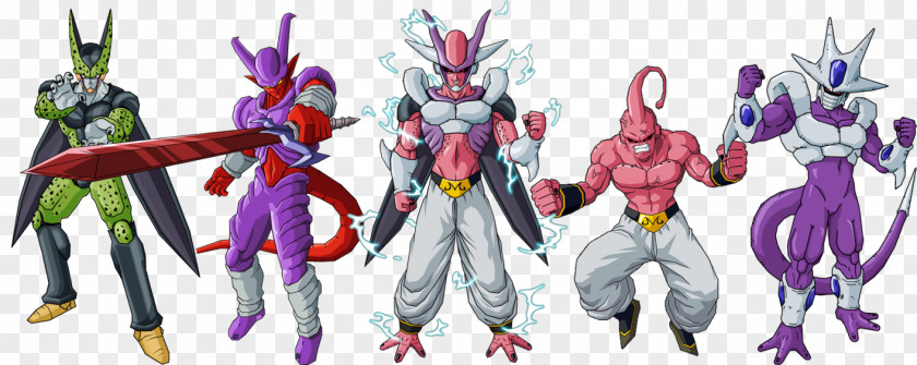 Goku Majin Buu Frieza Cell Trunks PNG