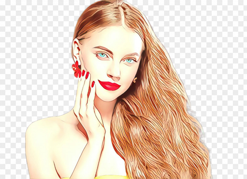 Head Chin Hair Face Skin Lip Blond PNG