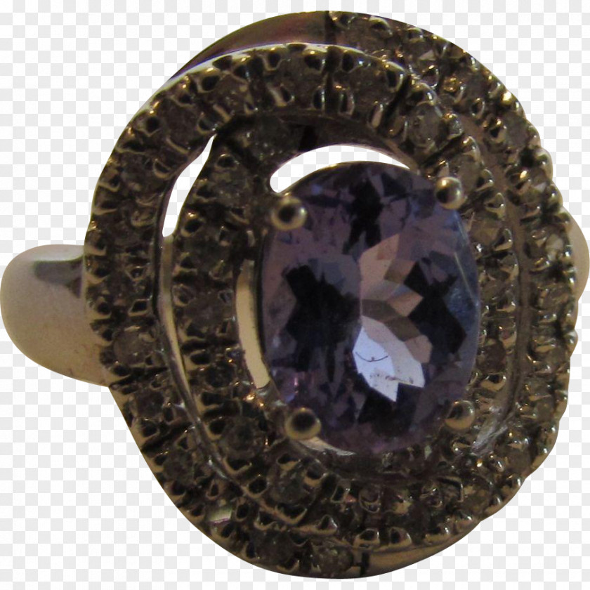 Jewellery Gold Tanzanite Ring Carat PNG