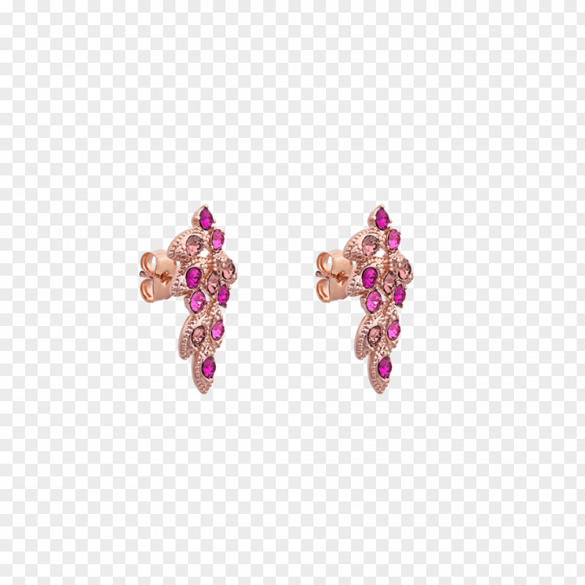 Ruby Earring Chrome Hearts Jewellery Kreole PNG