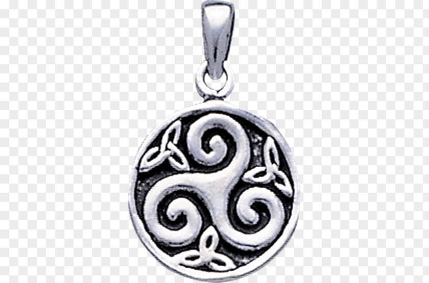 Silver Earring Triskelion Charms & Pendants Celts PNG