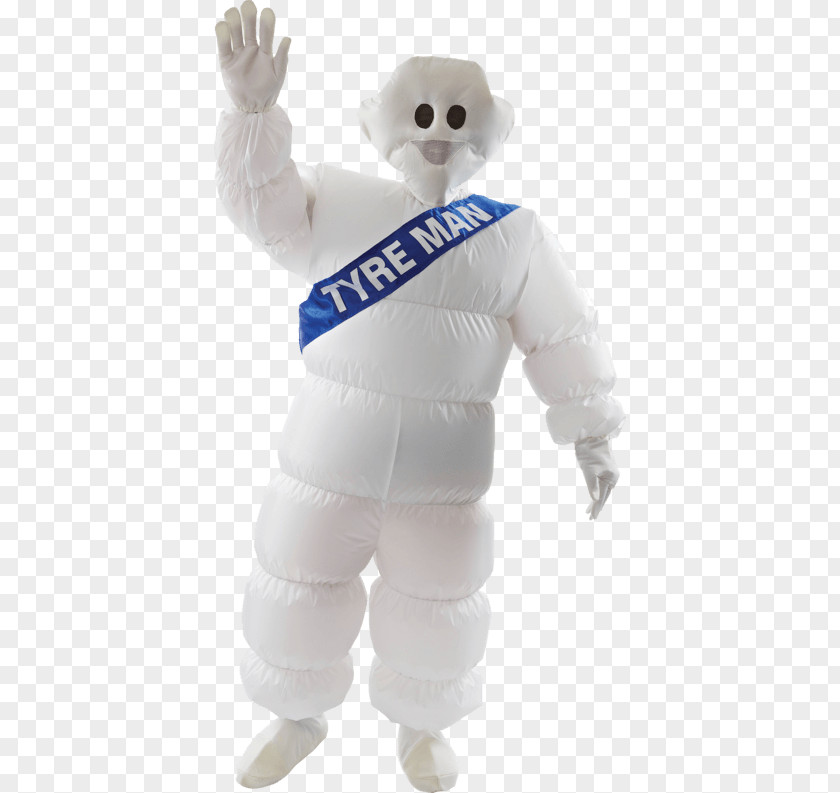 Carnival Michelin House Man Tire Costume PNG