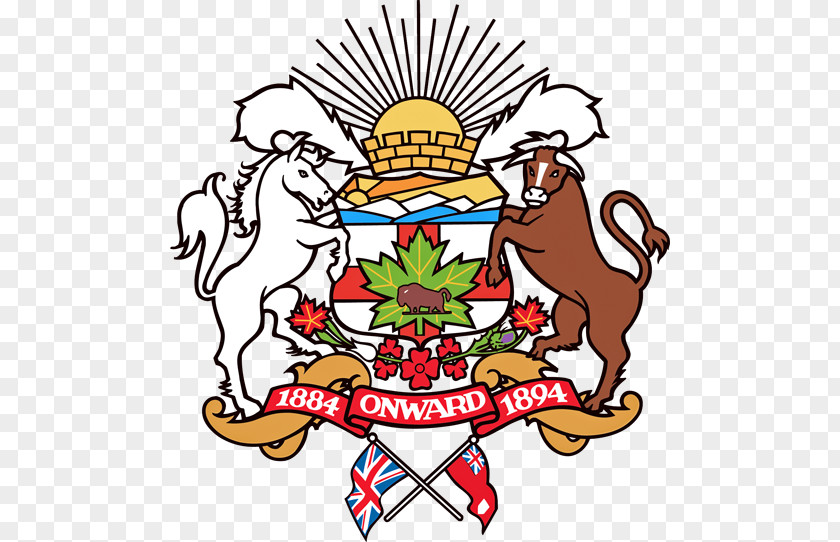 Coat Of Arms Calgary Canada Stock Photography PNG