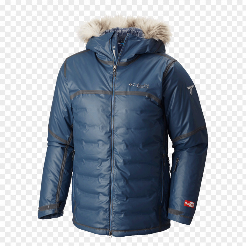 Columbia Sportswear Shell Jacket Coat Daunenjacke Down Feather PNG