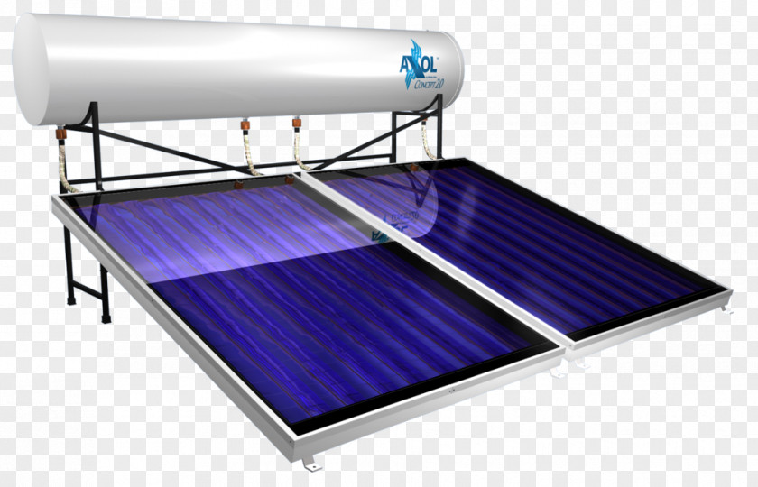 Energy Solar Calentador Panels Storage Water Heater PNG