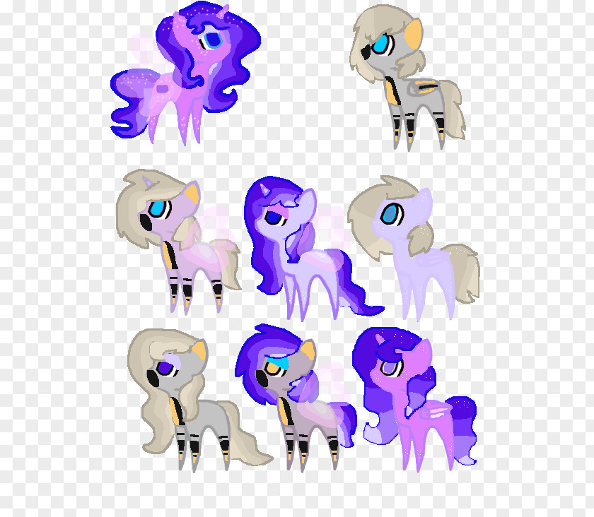 Horse Character Clip Art PNG